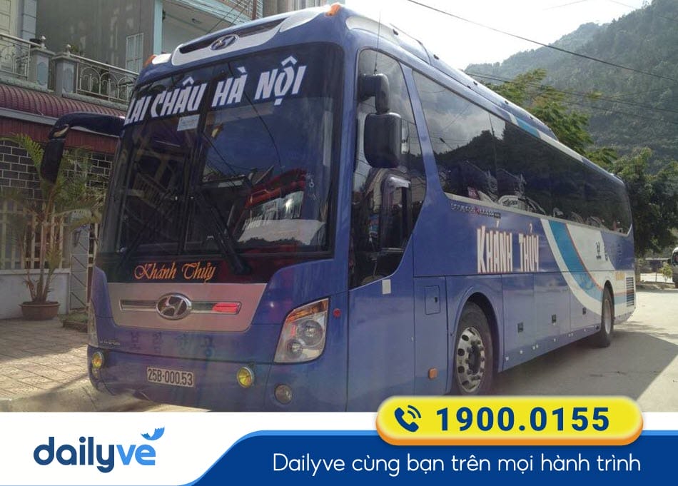 Nhà xe Khánh Thủy tuyến xe Hà Nội đi Lai Châu uy tín nhất
