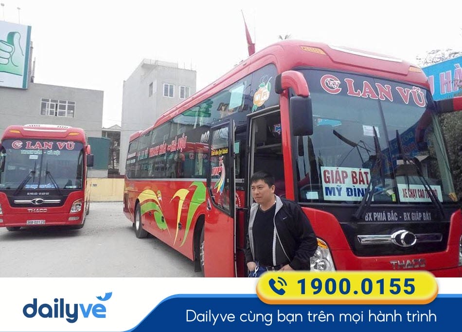 Nhà xe Lan Vũ tuyến xe Hà Nội đi Thanh Hóa giá rẻ