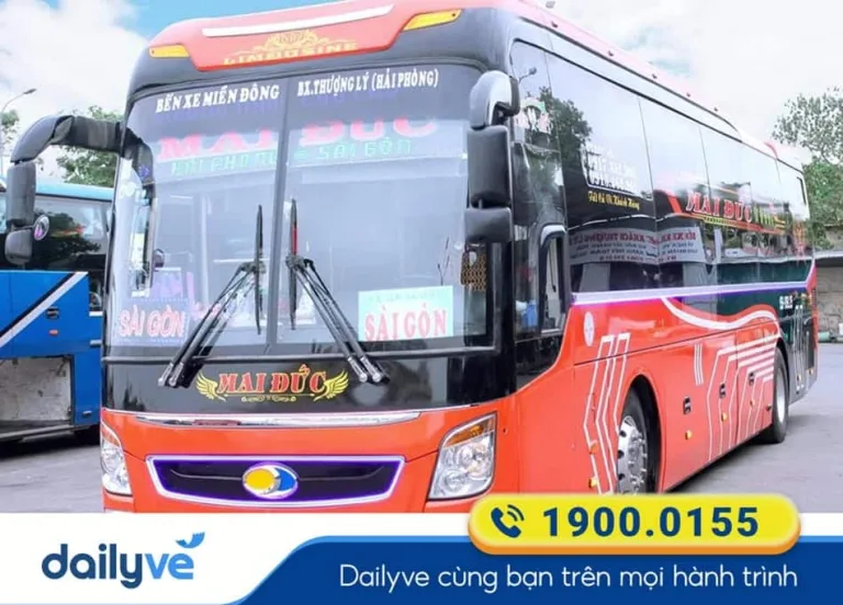 Nhà xe Mai Đức tuyến xe Sài Gòn đi Hải Phòng uy tín nhất