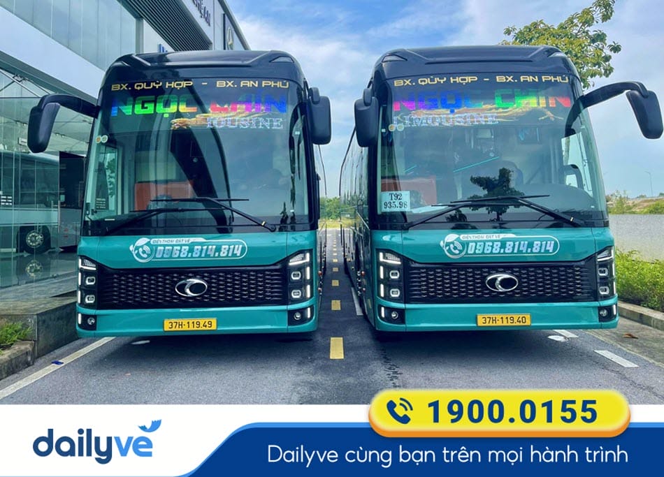 Nhà xe Ngọc Chín tuyến xe chất lượng cao