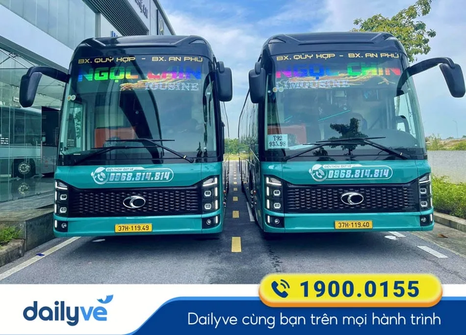 Nhà xe Ngọc Chín tuyến xe chất lượng cao