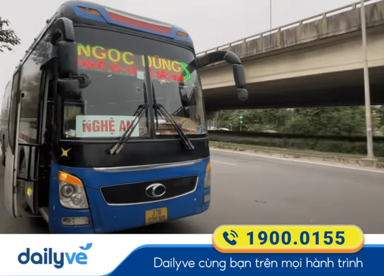 Nhà xe Ngọc Dũng tuyến xe Hà Nội đi Nghệ An giá rẻ