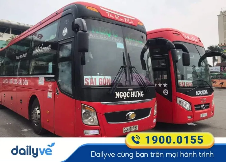 Nhà xe Ngọc Hưng tuyến xe Sài Gòn đi Lào Cai chất lượng cao