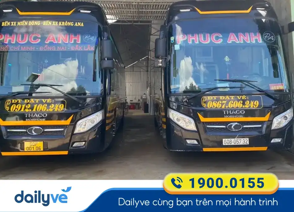 Nhà xe Phúc Anh chất lượng cao