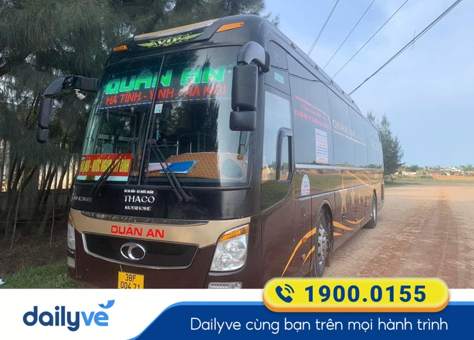 Nhà xe Quân An nổi bật với dịch vụ chu đáo nhất