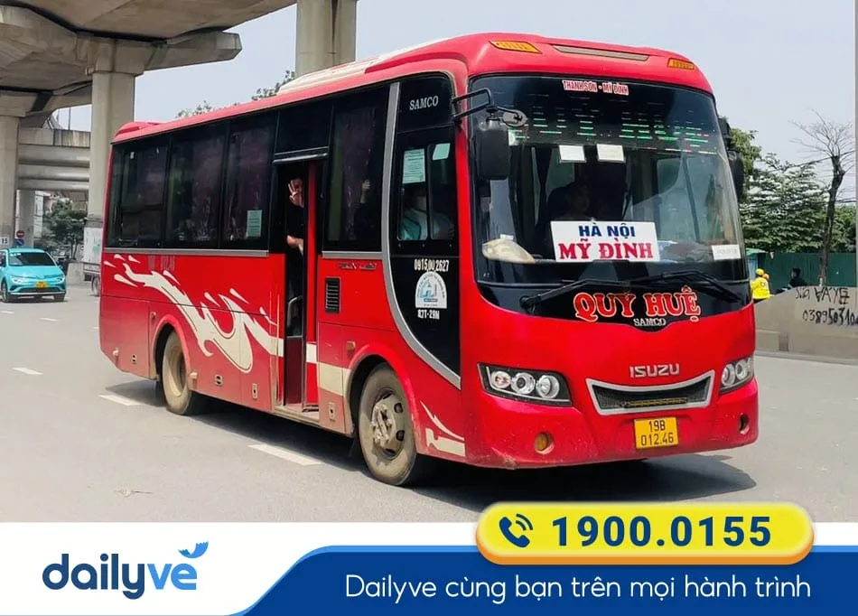 Nhà xe Quý Huệ tuyến xe chất lượng cao