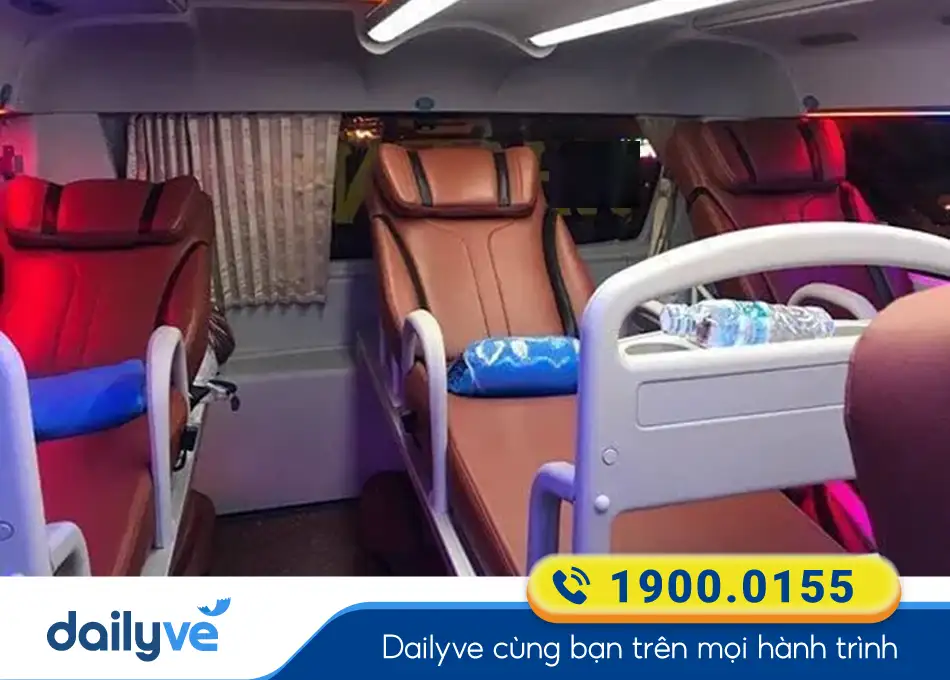 Xe giường nằm 38 chỗ tiện nghi của nhà xe Tánh Hạnh
