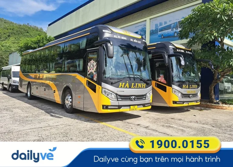 Dailyve mở bán vé xe Hà Linh trên hệ thống