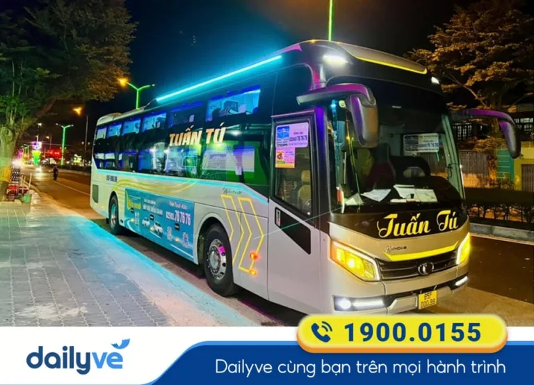 Dailyve mở bán vé xe Tuấn Tú trên hệ thống
