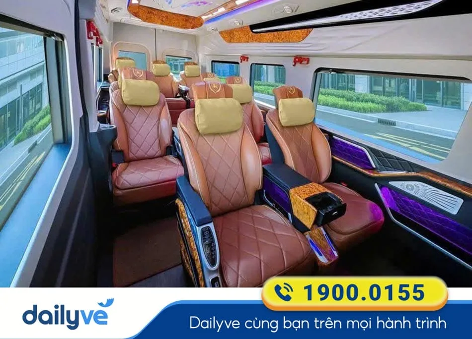 Dòng xe hiện đại của nhà xe Cát Thiên Hải