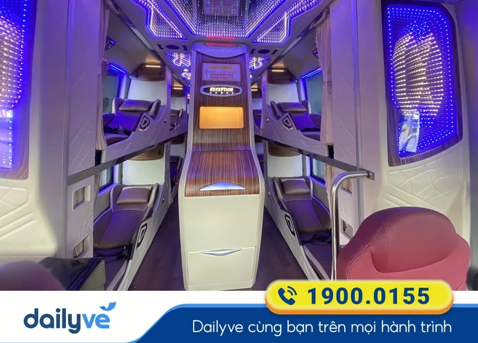 Dòng xe Limousine 34 phòng hiện đại của nhà xe Ngọc Thông 1