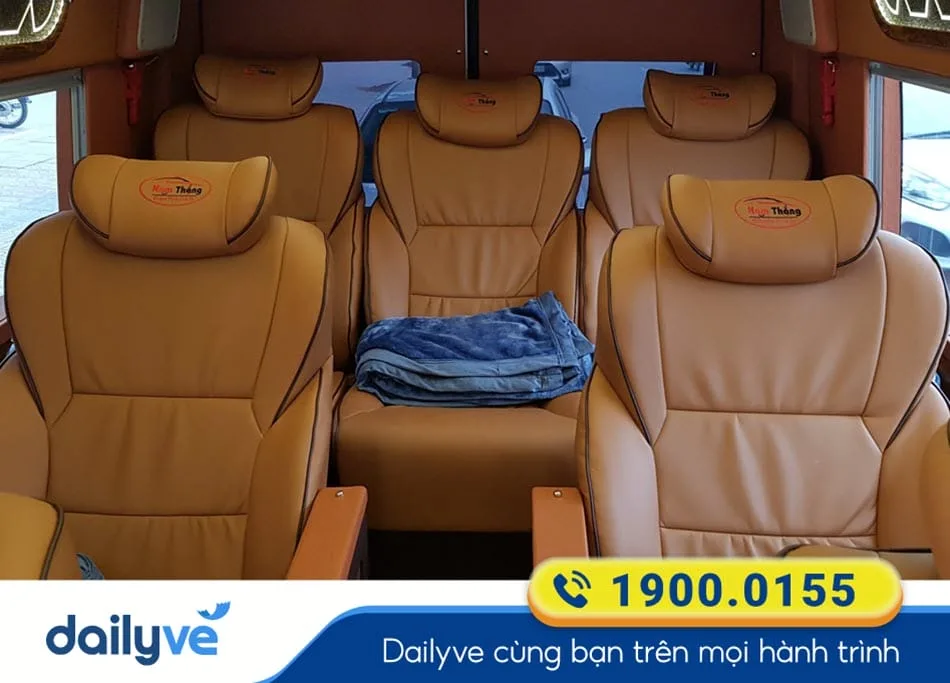 Dòng xe Limousine 9 chỗ sang trọng của xe Nam Thắng Limousine