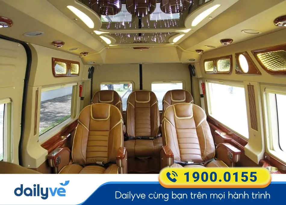 Dòng xe Limousine thiết kế sang trọng hiện đại của xe khách Vũ Linh