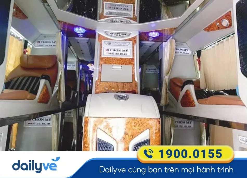 Dòng xe Limousine tiện nghi của nhà xe Chơn Mỹ Limousine