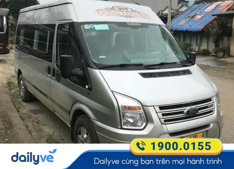 Nhà xe Công Phương Vip tuyến xe Limousine chất lượng cao