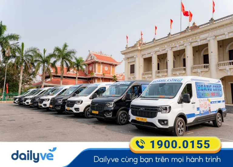 Nhà xe Hoàng Công tuyến xe chất lượng cao