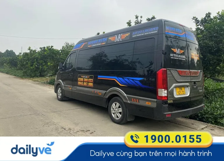 Nhà xe Mạnh Kiên Limousine chất lượng cao