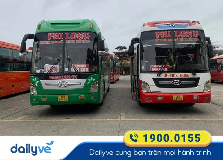 Nhà xe Phi Long Huế dịch vụ xe giường nằm chất lượng cao