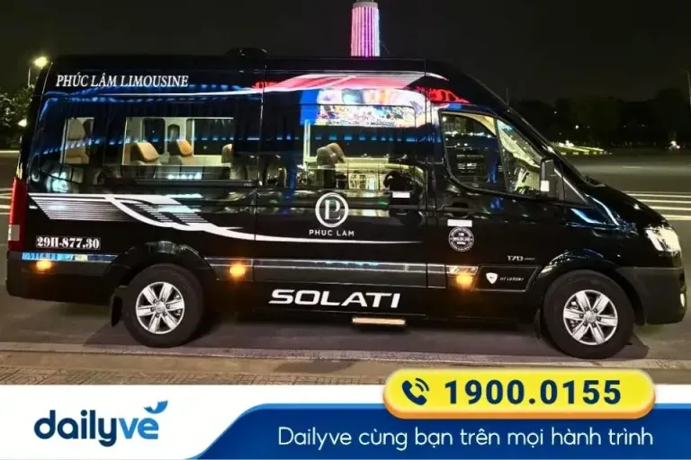 Nhà xe Phúc Lâm Limousine chất lượng cao