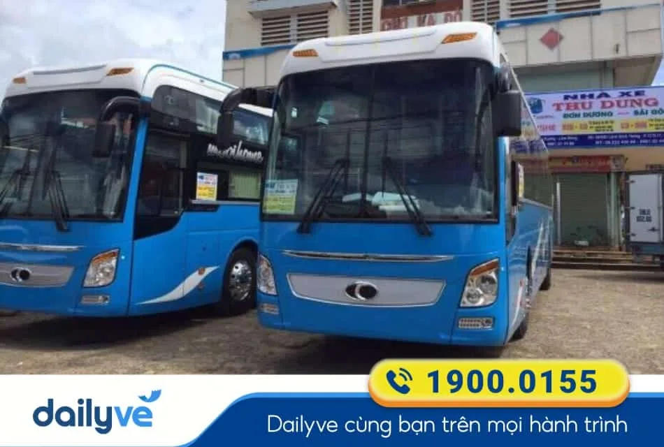 Nhà xe Thu Dung dịch vụ đưa đón khách chu đáo