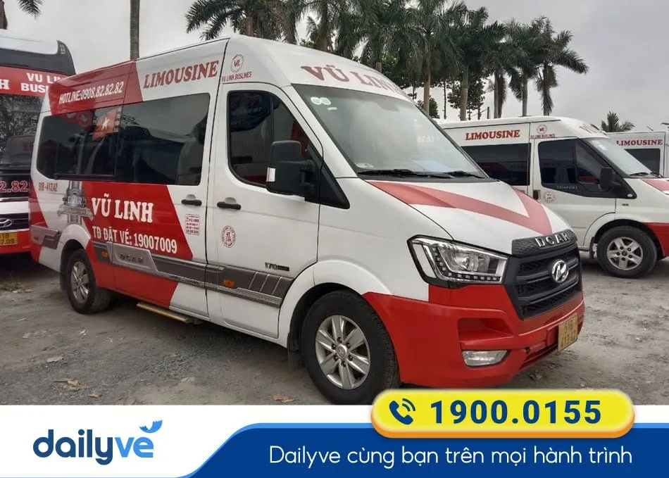 Nhà xe Vũ Linh Limousine dịch vụ chu đáo
