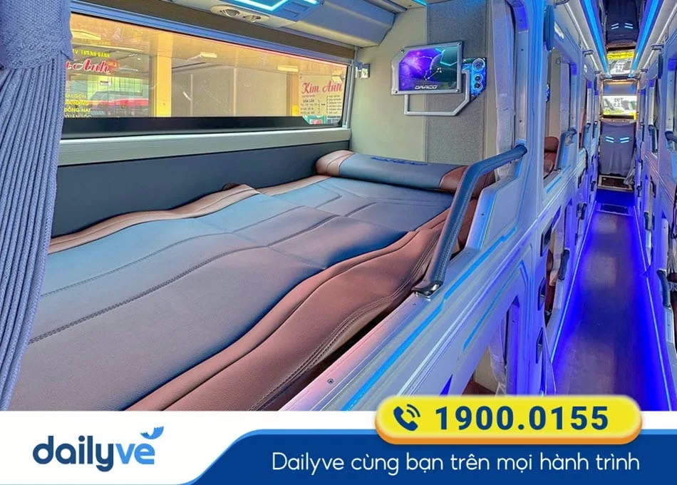 Dòng xe Limousine 22 phòng sang trọng của xe khách Kim Anh Đắk Lắk