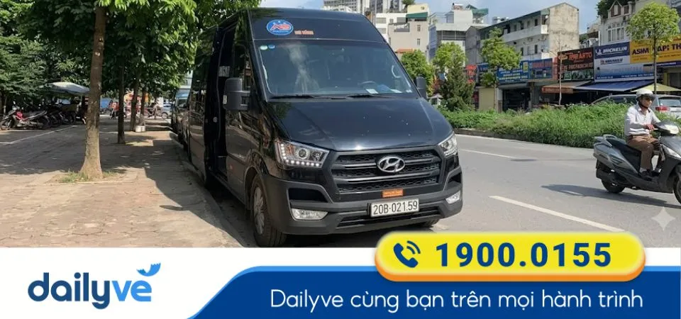 Nhà xe An Bình (Ba Bể) chuyên phục vụ hành khách trên tuyến Hà Nội đi Bắc Kạn