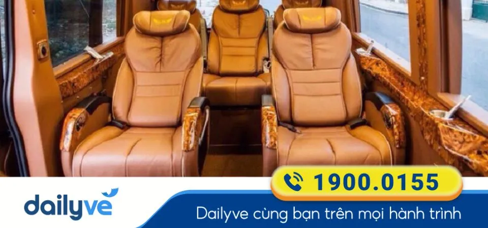 Dòng xe Limousine 9 chỗ của nhà xe An Tâm VIP