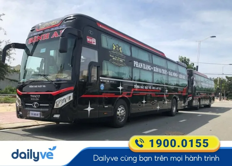 Nhà xe Bình An Phan Rang dịch vụ chu đáo