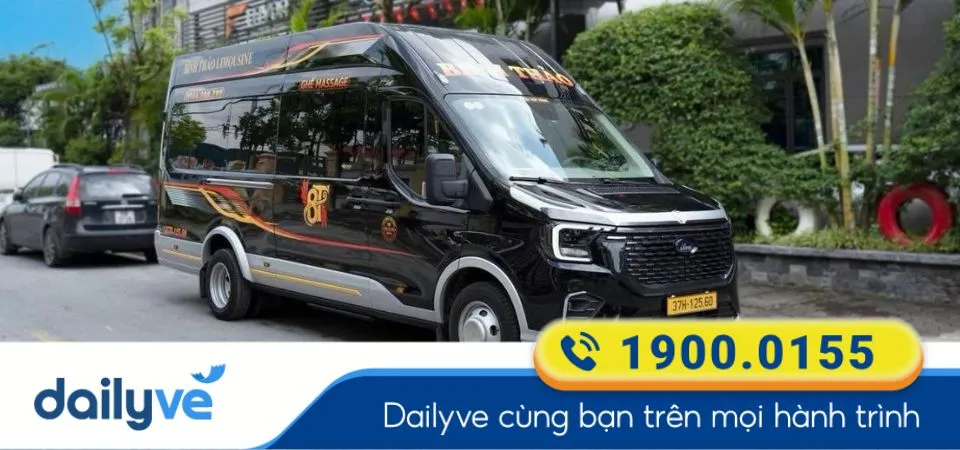 Nhà xe Bình Thảo Limousine chuyên phục vụ tuyến xe Hà Nội đi Nghệ An