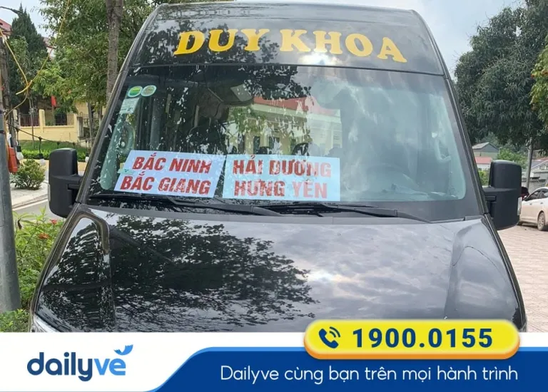 Nhà xe Duy Khoa tuyến xe chất lượng cao