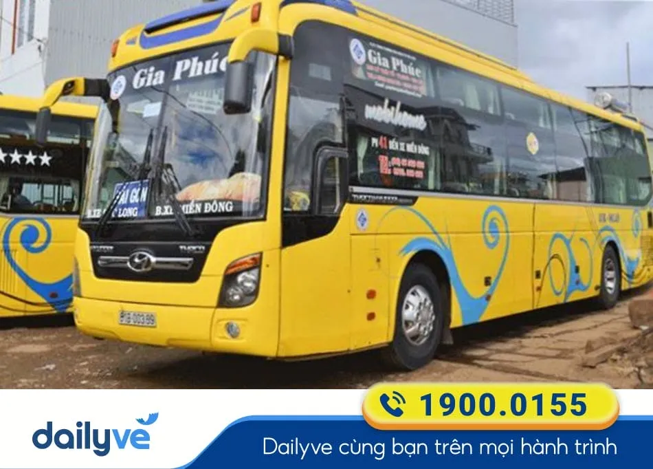 Nhà xe Gia Phúc Gia Lai tuyến xe chất lượng cao