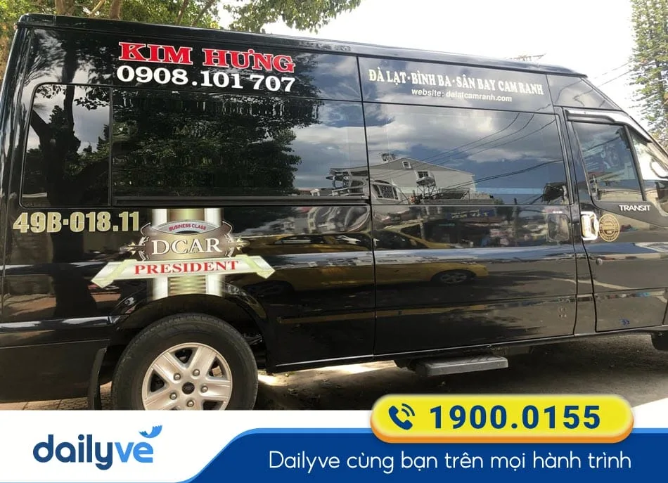 Nhà xe Kim Hưng Đà Lạt dịch vụ chu đáo