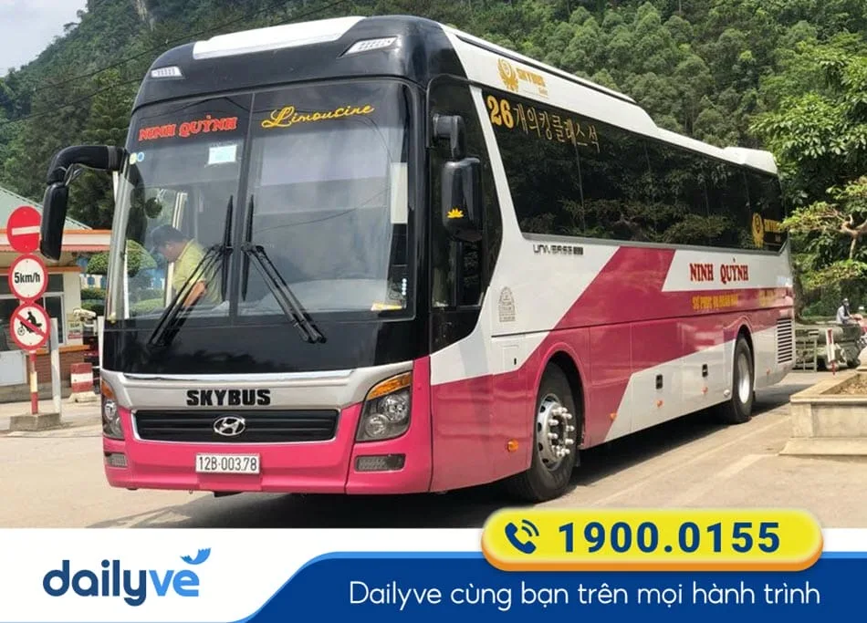 Nhà xe Ninh Quỳnh Car Vip tuyến xe chất lượng cao