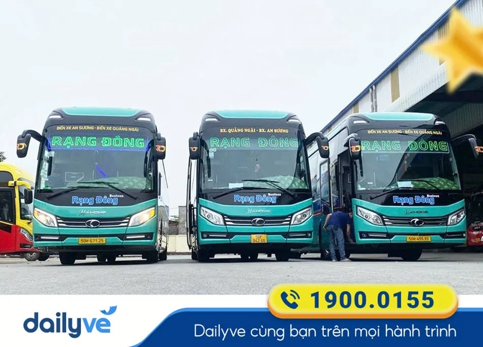 Nhà xe Rạng Đông Buslines tuyến xe chất lượng cao