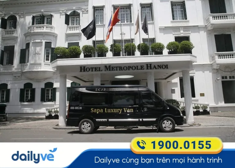 Nhà xe Sapap Luxury Van tuyến xe chất lượng cao