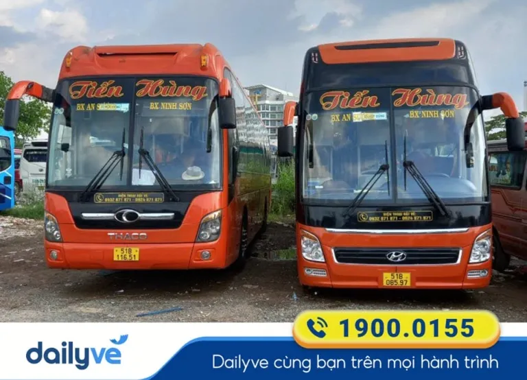 Nhà xe Tiến Hùng Phan Rang chất lượng cao