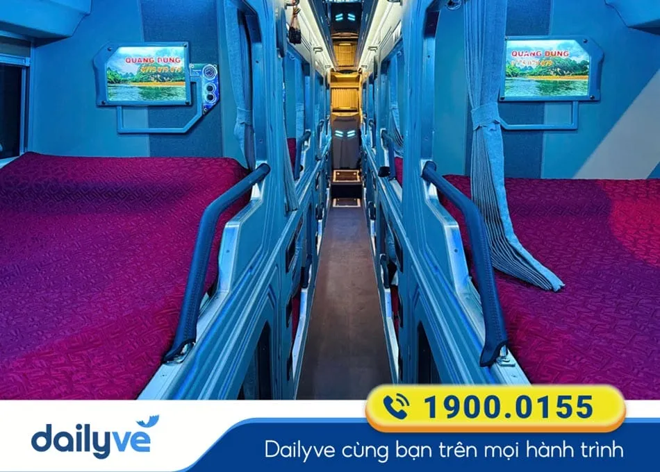 Thiết kế xe Limousine 22 phòng sang trọng của xe Quang Dũng Vip Limousine