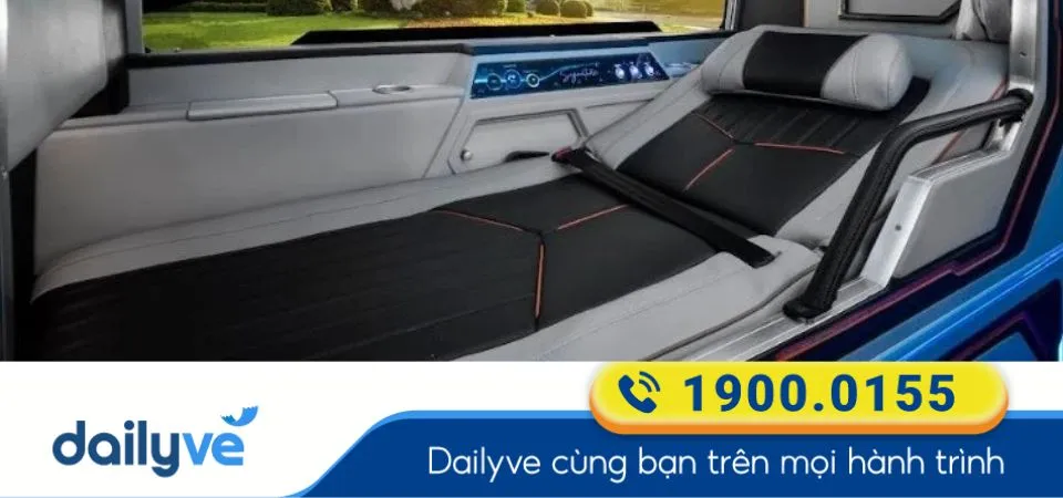 Dòng xe Limousine 22 phòng đơn của nhà xe Anh Tuấn (Bạc Liêu)