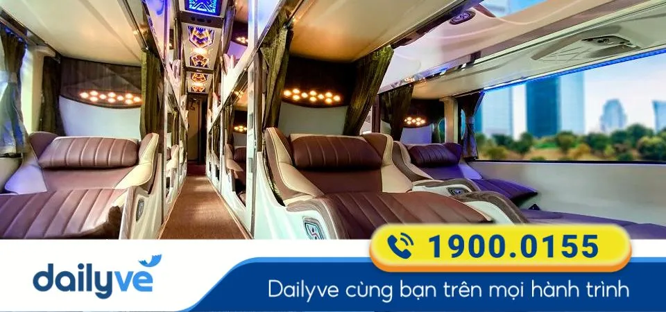Dòng xe Limousine 32 phòng của nhà xe Bảo Ngọc Limousine