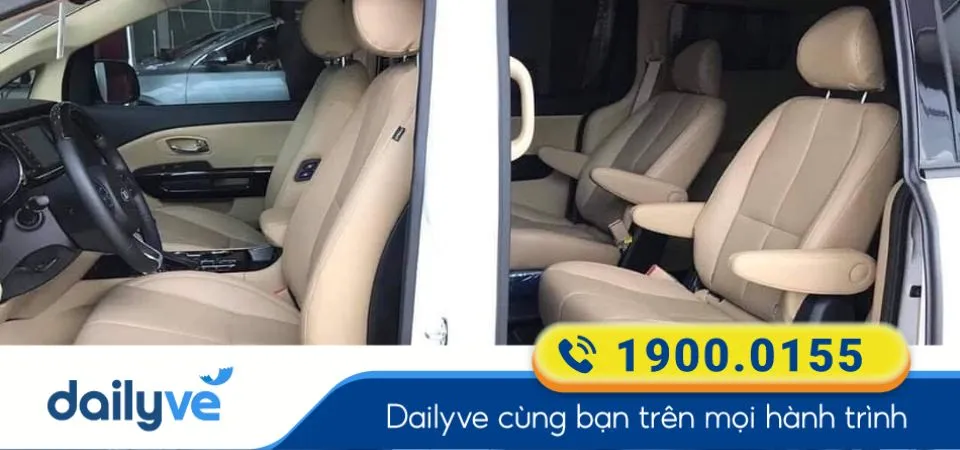 Dòng xe ghế ngồi 4 chỗ của nhà xe Bảo Ngọc (Tam Kỳ)