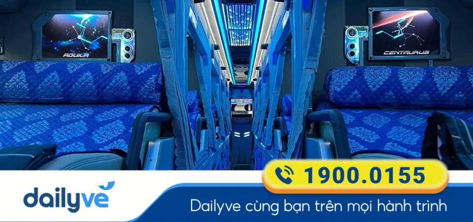 Dòng xe Limousine 22 phòng vip của nhà xe Bảo Yến (Huế)
