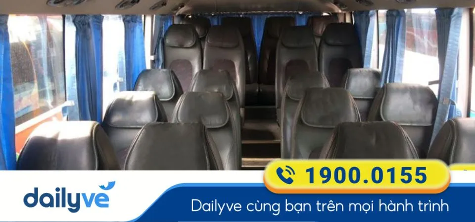 Dòng xe ghế ngồi 29 chỗ của nhà xe Cao Bằng Express