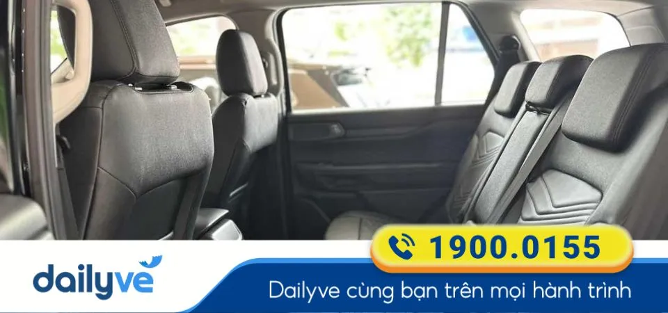 Dòng xe ghế 7 chỗ của nhà xe Gobus