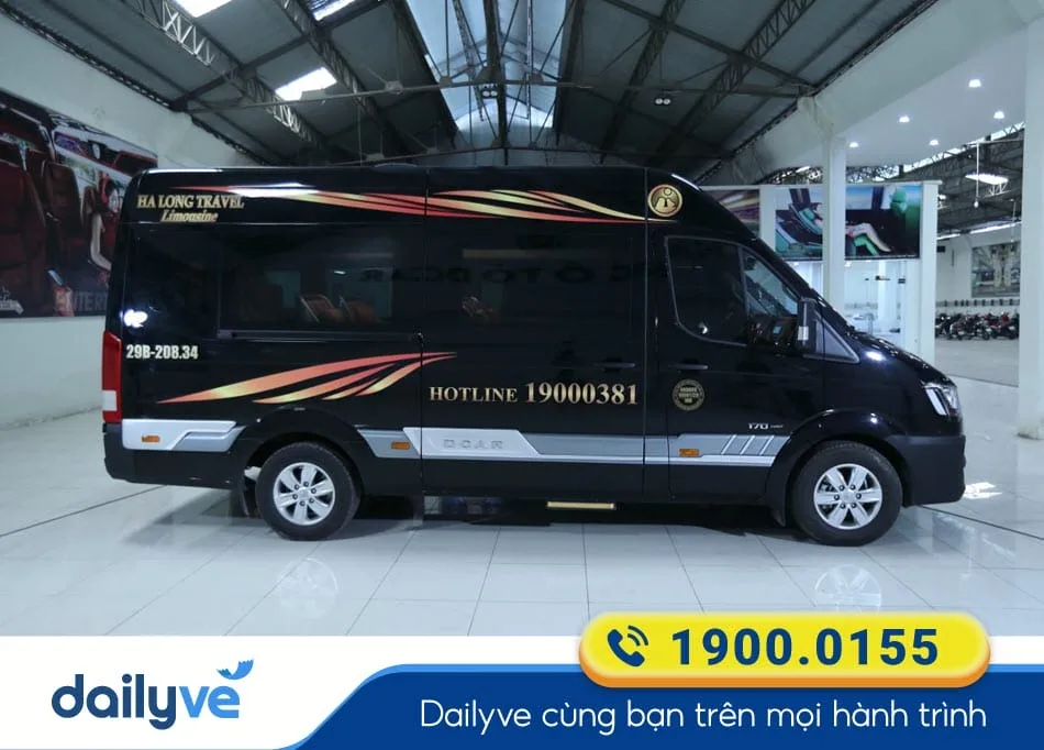 Nhà xe Hạ Long Travel Limousine chuyên phục vụ hành khách trên tuyến Hà Nội đi Quảng Ninh