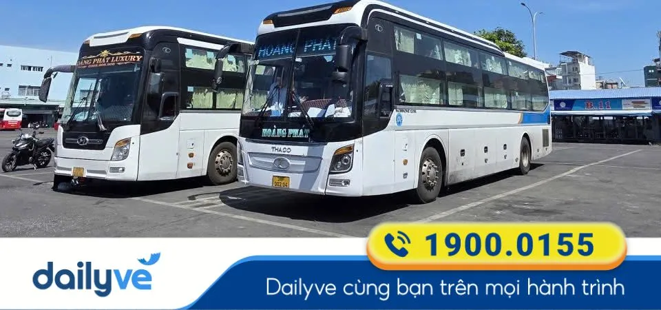 Nhà xe Hoàng Phát (Gia Lai) chuyên phục vụ hành khách trên tuyến Hồ Chí Minh đi Đắk Lắk