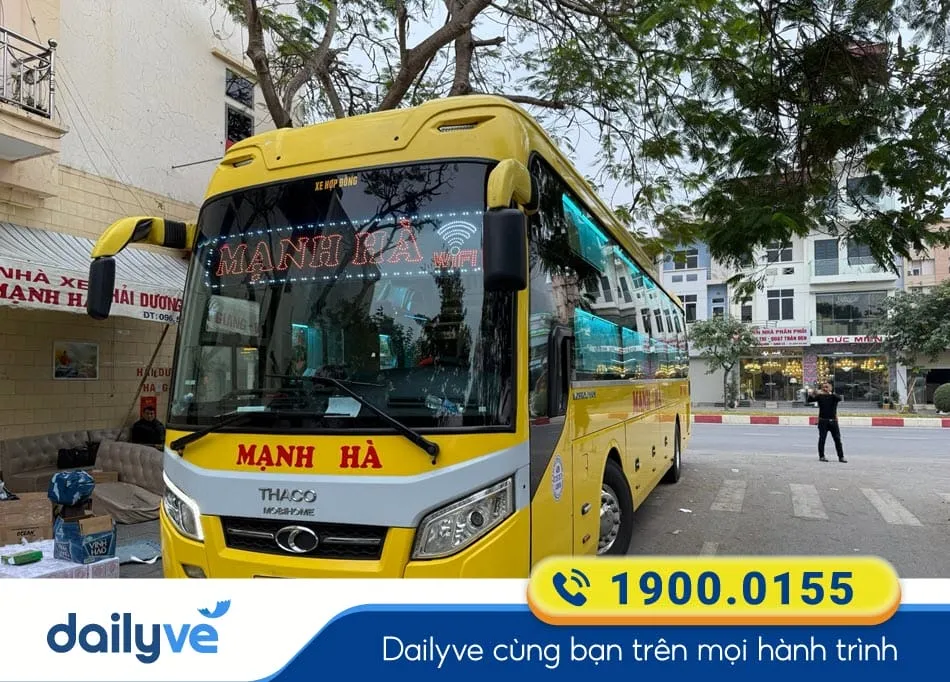 Nhà xe Mạnh Hà Hà Giang dịch vụ chu đáo