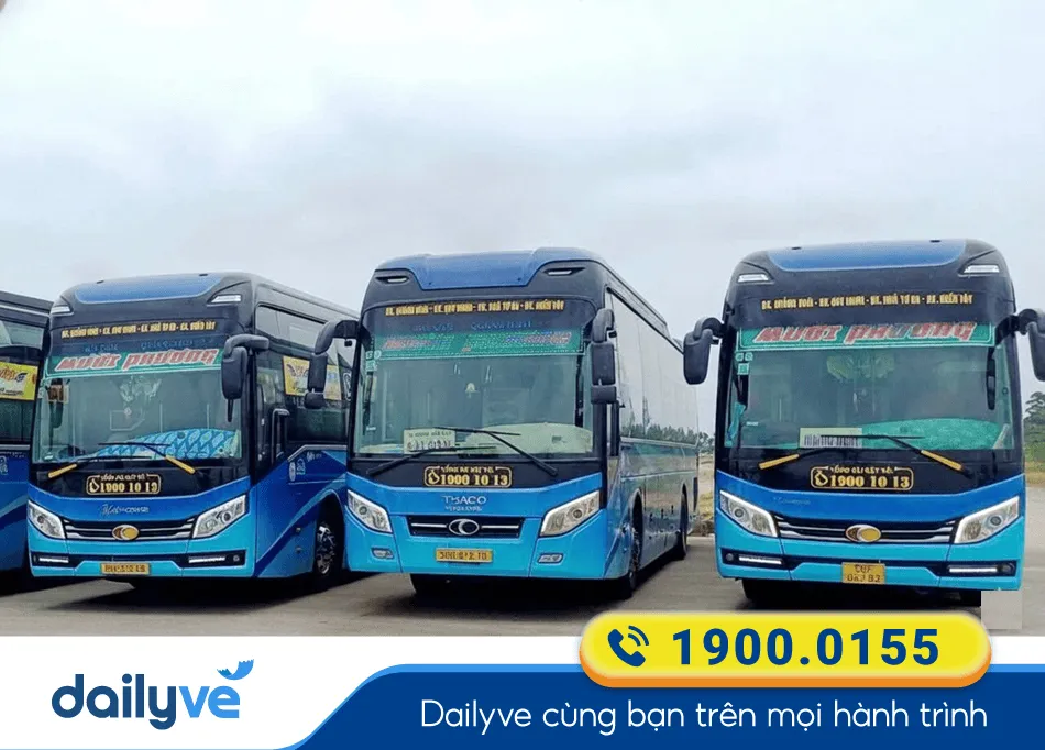 Nhà xe Mười Phương Express tuyến xe chất lượng cao