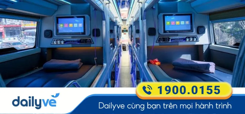 Dòng xe cabin 21 khoang vip của nhà xe Hà Sơn