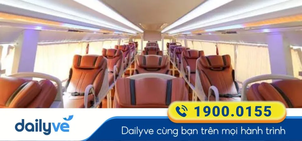 Dòng xe giường 40 chỗ của nhà xe Hậu Thắng